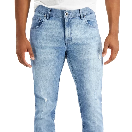 Deals ๐ INC International Concepts Men's Light Wash Skinny Ripped ๐ Jeans, Created For Macy's ๐ 7 Deals ๐ INC International Concepts Men's Light Wash Skinny Ripped ๐ Jeans, Created For Macy's ๐ - Image 5