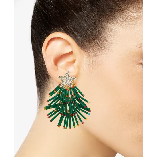 Wholesale 🌟 INC International Concepts Gold-Tone Mixed Stone Fan Stud Earrings, Created For Macy's Multi ⭐ 3 Wholesale 🌟 INC International Concepts Gold-Tone Mixed Stone Fan Stud Earrings, Created For Macy's Multi ⭐