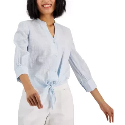 Wholesale ๐ INC International Concepts ๐ฉ Women's Tie-Hem Button-Down Top, Created For Macy's Blue Sky ๐ 13 Wholesale ๐ INC International Concepts ๐ฉ Women's Tie-Hem Button-Down Top, Created For Macy's Blue Sky ๐ -Inc International Sales unnamed file 1090
