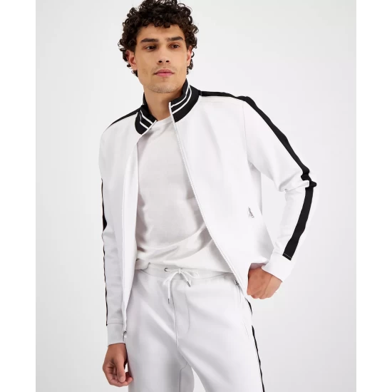 Best deal ๐ฏ INC International Concepts Men's Neoprene Track Jogger Jacket, Created For Macy's Harbor Gre โค๏ธ 9 Best deal ๐ฏ INC International Concepts Men's Neoprene Track Jogger Jacket, Created For Macy's Harbor Gre โค๏ธ - Image 7