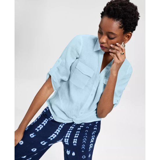 Brand new ❤️ INC International Concepts Men's Wave-Print Swim Shorts, Created For Macy's Navy Bud 🌟 5 Brand new ❤️ INC International Concepts Men's Wave-Print Swim Shorts, Created For Macy's Navy Bud 🌟 - Image 3