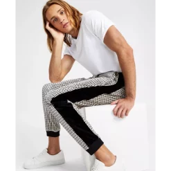 Buy ⭐ INC International Concepts Men's Squiggly Lines Printed Drawstring Velour Pants, Created For Macy's Deep Black 🥰 18 Buy ⭐ INC International Concepts Men's Squiggly Lines Printed Drawstring Velour Pants, Created For Macy's Deep Black 🥰 -Inc International Sales unnamed file 1159