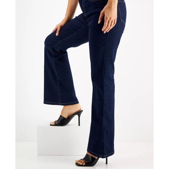 Best deal ๐คฉ INC International Concepts ๐ฉ Women's Flare-Leg ๐ Jeans, Created For Macy's Medium Indigo ๐คฉ 10 Best deal ๐คฉ INC International Concepts ๐ฉ Women's Flare-Leg ๐ Jeans, Created For Macy's Medium Indigo ๐คฉ - Image 8