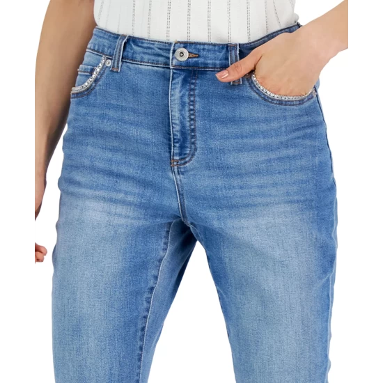 Top 10 ๐ฅ INC International Concepts ๐ฉ Women's Embellished High-Rise Skinny ๐ Jeans, Created For Macy's Dark Indigo ๐ 10 Top 10 ๐ฅ INC International Concepts ๐ฉ Women's Embellished High-Rise Skinny ๐ Jeans, Created For Macy's Dark Indigo ๐ - Image 8