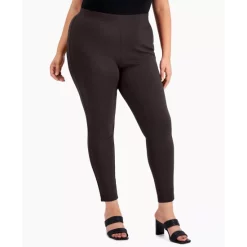 Outlet 😀 INC International Concepts Plus Size Skinny Pull-On Ponte Pants, Created For Macy's French Roast 🎉 16 Outlet 😀 INC International Concepts Plus Size Skinny Pull-On Ponte Pants, Created For Macy's French Roast 🎉 -Inc International Sales unnamed file 1251