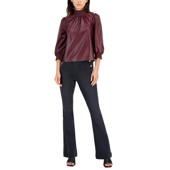 Hot Sale โ๏ธ INC International Concepts Petite Colorblocked ๐ Shirttail Sweater, Created For Macy's Ginger Colorblock ๐คฉ 6 Hot Sale โ๏ธ INC International Concepts Petite Colorblocked ๐ Shirttail Sweater, Created For Macy's Ginger Colorblock ๐คฉ - Image 4