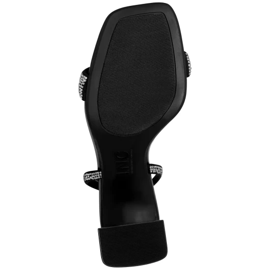 New โค๏ธ INC International Concepts Caymi Ankle-Strap ๐ Dress ๐ฉด Sandals, Created For Macy's Black Silver Bling ๐ 8 New โค๏ธ INC International Concepts Caymi Ankle-Strap ๐ Dress ๐ฉด Sandals, Created For Macy's Black Silver Bling ๐ - Image 6