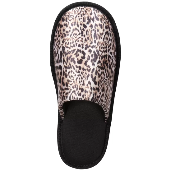 Hot Sale ⌛ INC International Concepts Men's Animal-Print Satin Slippers, Created For Macy's Cheetah ❤️ 6 Hot Sale ⌛ INC International Concepts Men's Animal-Print Satin Slippers, Created For Macy's Cheetah ❤️ - Image 4