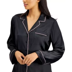 Outlet 👏 INC International Concepts 👩 Women's Velvet Snakeskin-Print Midi 👗 Dress, Created For Macy's Black ⭐