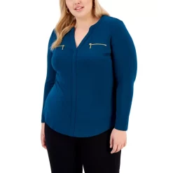 Deals ๐ INC International Concepts Plus Size Zip-Pocket Top, Created For Macy's Teal Kingfisher ๐ 14 Deals ๐ INC International Concepts Plus Size Zip-Pocket Top, Created For Macy's Teal Kingfisher ๐ -Inc International Sales unnamed file 1338