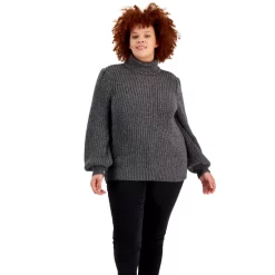 Best Sale โ๏ธ INC International Concepts Plus Size Ribbed Turtleneck Sweater, Created For Macy's Black Shine ๐ 9 Best Sale โ๏ธ INC International Concepts Plus Size Ribbed Turtleneck Sweater, Created For Macy's Black Shine ๐ -Inc International Sales unnamed file 1345