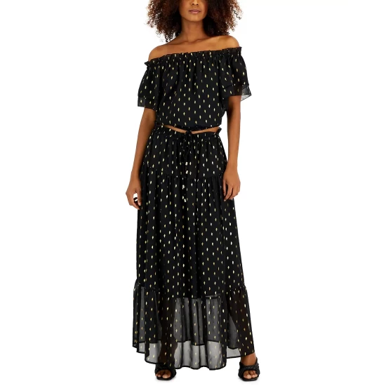 Cheap ๐ฏ INC International Concepts ๐ฉ Women's Foil-Print Top, Created For Macy's Deep Black ๐ 6 Cheap ๐ฏ INC International Concepts ๐ฉ Women's Foil-Print Top, Created For Macy's Deep Black ๐ - Image 4