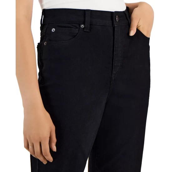 Promo 👏 INC International Concepts 👩 Women's High-Rise Flare 👖 Jeans, Created For Macy's Black 🎁 7 Promo 👏 INC International Concepts 👩 Women's High-Rise Flare 👖 Jeans, Created For Macy's Black 🎁 - Image 5