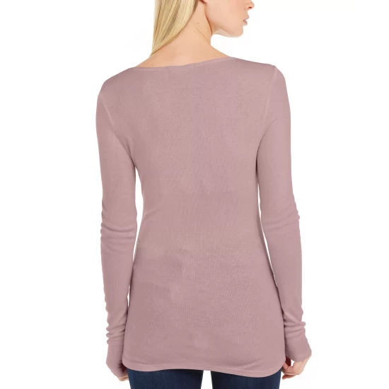 Cheapest โ๏ธ INC International Concepts Square-Neck Ribbed Top, Created For Macy's Pale Mauve ๐ 5 Cheapest โ๏ธ INC International Concepts Square-Neck Ribbed Top, Created For Macy's Pale Mauve ๐ - Image 3