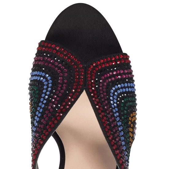 Outlet ✨ INC International Concepts 👩 Women's Livana Slide 👗 Dress Mules, Created For Macy's Rainbow Bling 🛒 9 Outlet ✨ INC International Concepts 👩 Women's Livana Slide 👗 Dress Mules, Created For Macy's Rainbow Bling 🛒 - Image 7