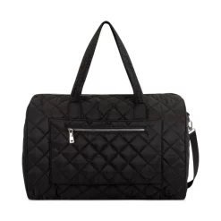 Hot Sale 👏 INC International Concepts Breeah Quilted Weekender, Created For Macy's Black 👏 -Inc International Sales unnamed file 1429