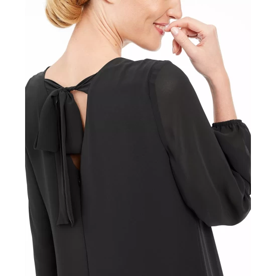 New 🛒 INC International Concepts INC Bow-Back Shift 👗 Dress, Created For Macy's Matter Brown 😉 8 New 🛒 INC International Concepts INC Bow-Back Shift 👗 Dress, Created For Macy's Matter Brown 😉 - Image 6