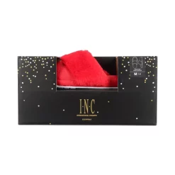 New 🥰 INC International Concepts 👩 Women's Faux-Fur-Trim Boxed Slippers, Created For Macy's Dark Forest 😍 -Inc International Sales unnamed file 1518