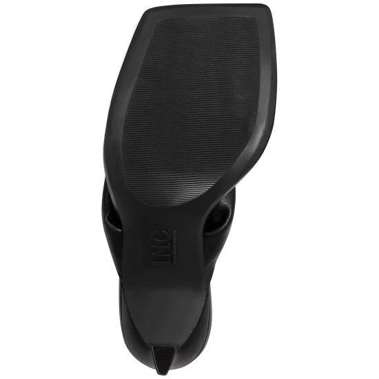 Cheap โ๏ธ INC International Concepts Sagee Thong ๐ Dress ๐ฉด Sandals, Created For Macy's Black Smooth โค๏ธ 8 Cheap โ๏ธ INC International Concepts Sagee Thong ๐ Dress ๐ฉด Sandals, Created For Macy's Black Smooth โค๏ธ - Image 6