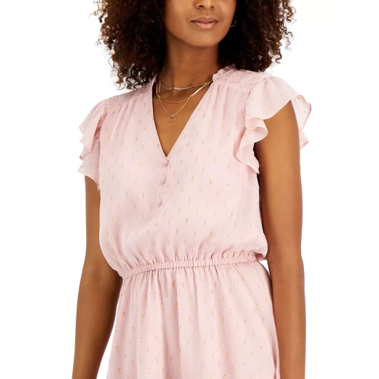 Cheap โค๏ธ INC International Concepts ๐ฉ Women's Flutter-Sleeve Tiered Mini ๐ Dress, Created For Macy's Pale Mauve ๐ฅ 6 Cheap โค๏ธ INC International Concepts ๐ฉ Women's Flutter-Sleeve Tiered Mini ๐ Dress, Created For Macy's Pale Mauve ๐ฅ - Image 4