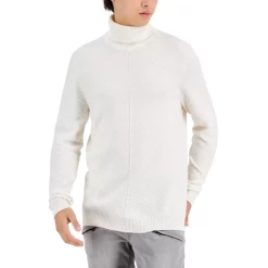 Cheap ⭐ INC International Concepts Men's Axel Turtleneck Sweater, Created For Macy's Deep Black 🧨 -Inc International Sales unnamed file 1531