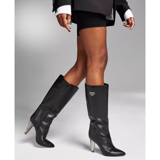 Hot Sale ๐ INC International Concepts Mateo For INC ๐ฉ Women's Charlotte ๐ฅพ Boots, Created For Macy's Brown Smooth ๐ฏ 10 Hot Sale ๐ INC International Concepts Mateo For INC ๐ฉ Women's Charlotte ๐ฅพ Boots, Created For Macy's Brown Smooth ๐ฏ - Image 8