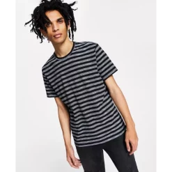 Best Sale ⭐ INC International Concepts Men's Striped Slub T-Shirt, Created For Macy's Port 🎁 -Inc International Sales unnamed file 1540