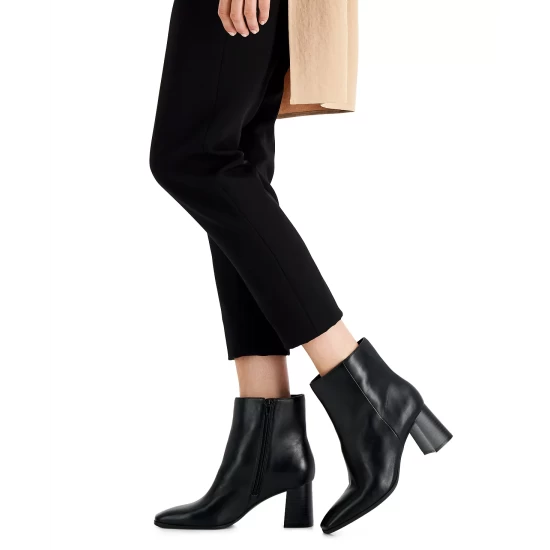 Cheapest ๐ INC International Concepts ๐ฉ Women's Dasha Block-Heel Booties, Created For Macy's Black Micro ๐คฉ 9 Cheapest ๐ INC International Concepts ๐ฉ Women's Dasha Block-Heel Booties, Created For Macy's Black Micro ๐คฉ - Image 7