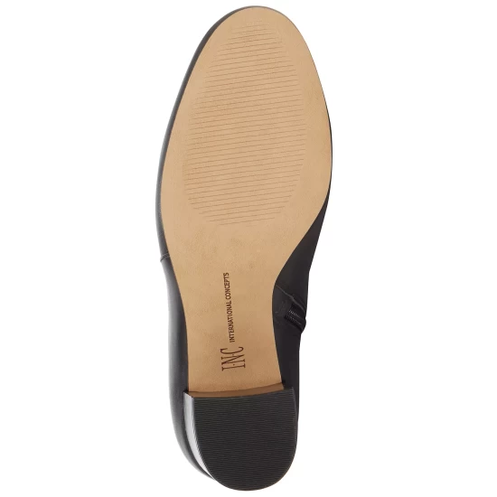 Discount 🔥 INC International Concepts Floriann Block-Heel Ankle Booties, Created For Macy's Black Suede ⌛ 8 Discount 🔥 INC International Concepts Floriann Block-Heel Ankle Booties, Created For Macy's Black Suede ⌛ - Image 7