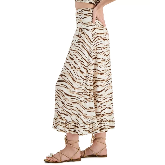 Best Sale โจ INC International Concepts ๐ฉ Women's Printed Midi ๐ Skirt, Created For Macy's Talia Tiger ๐ฅ 6 Best Sale โจ INC International Concepts ๐ฉ Women's Printed Midi ๐ Skirt, Created For Macy's Talia Tiger ๐ฅ - Image 4