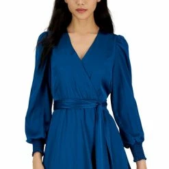 Brand new 🎉 INC International Concepts 👩 Women's Surplice-Neck Smocked-Cuff Maxi 👗 Dress, Created For Macy's Aqua Lake 💯 11 Brand new 🎉 INC International Concepts 👩 Women's Surplice-Neck Smocked-Cuff Maxi 👗 Dress, Created For Macy's Aqua Lake 💯 -Inc International Sales unnamed file 1577