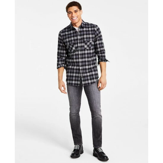 Best deal 🔔 INC International Concepts Men's Nume Classic-Fit Plaid Button-Down 👕 Shirt, Created For Macy's Cut Ruby 😀 3 Best deal 🔔 INC International Concepts Men's Nume Classic-Fit Plaid Button-Down 👕 Shirt, Created For Macy's Cut Ruby 😀