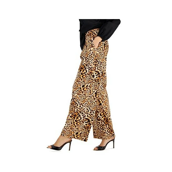 Promo ๐ INC International Concepts ๐ฉ Women's Cheetah-Print Wide-Leg Pull-On Pants, Created For Macy's Caterina Cheetah ๐งจ 5 Promo ๐ INC International Concepts ๐ฉ Women's Cheetah-Print Wide-Leg Pull-On Pants, Created For Macy's Caterina Cheetah ๐งจ - Image 3
