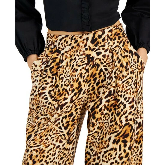 Promo ๐ INC International Concepts ๐ฉ Women's Cheetah-Print Wide-Leg Pull-On Pants, Created For Macy's Caterina Cheetah ๐งจ 6 Promo ๐ INC International Concepts ๐ฉ Women's Cheetah-Print Wide-Leg Pull-On Pants, Created For Macy's Caterina Cheetah ๐งจ - Image 4