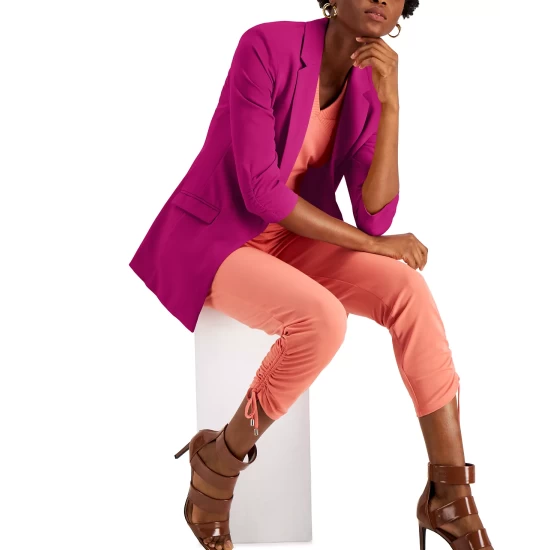 Brand new ๐ฏ INC International Concepts Petite Menswear Blazer, Created For Macy's Teal Kingfisher ๐งจ 11 Brand new ๐ฏ INC International Concepts Petite Menswear Blazer, Created For Macy's Teal Kingfisher ๐งจ - Image 10