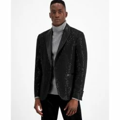 Brand new 😉 INC International Concepts Men's Slim-Fit Sequin Sport 🧥 Coat, Created For Macy's Inc Gold 👏