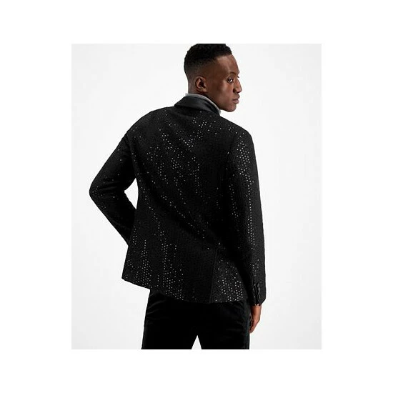 Brand new ๐ INC International Concepts Men's Slim-Fit Sequin Sport ๐งฅ Coat, Created For Macy's Inc Gold ๐ 4 Brand new ๐ INC International Concepts Men's Slim-Fit Sequin Sport ๐งฅ Coat, Created For Macy's Inc Gold ๐ - Image 2