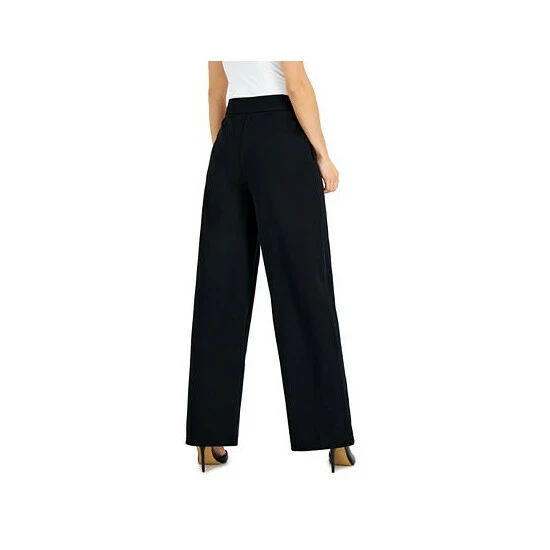 Wholesale ๐ INC International Concepts INC Petite High-Rise Wide-Leg Ponte Pants, Created For Macy's Deep Black ๐ฅ 4 Wholesale ๐ INC International Concepts INC Petite High-Rise Wide-Leg Ponte Pants, Created For Macy's Deep Black ๐ฅ - Image 2