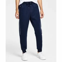 New ๐ฅฐ INC International Concepts Men's Neoprene Track Jogger Pants, Created For Macy's White Pure โค๏ธ