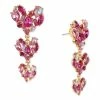 Flash Sale 😍 INC International Concepts Gold-Tone Mixed Stone Heart Triple Drop Earrings, Created For Macy's Multi 🎉 -Inc International Sales unnamed file 1745