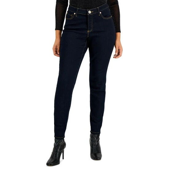 Flash Sale ๐ INC International Concepts ๐ฉ Women's Curvy Mid Rise Skinny ๐ Jeans, Created For Macy's Dark Indigo ๐ 3 Flash Sale ๐ INC International Concepts ๐ฉ Women's Curvy Mid Rise Skinny ๐ Jeans, Created For Macy's Dark Indigo ๐