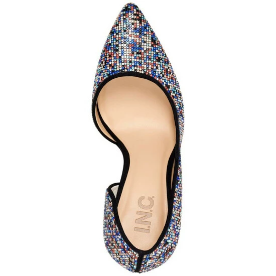 Top 10 🎁 INC International Concepts 👩 Women's Kenjay D'Orsay Pumps, Created For Macy's Multi Pixel Bling 🔥 6 Top 10 🎁 INC International Concepts 👩 Women's Kenjay D'Orsay Pumps, Created For Macy's Multi Pixel Bling 🔥 - Image 4