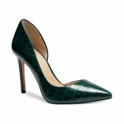 Brand new ๐คฉ INC International Concepts Kenjay D'Orsay Pumps, Created For Macy's Green Croco Print ๐