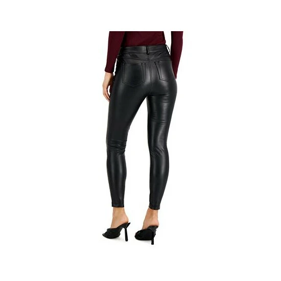 Budget โจ INC International Concepts Petite Faux-Leather Skinny Pants, Created For Macy's Deep Black ๐คฉ 4 Budget โจ INC International Concepts Petite Faux-Leather Skinny Pants, Created For Macy's Deep Black ๐คฉ - Image 2