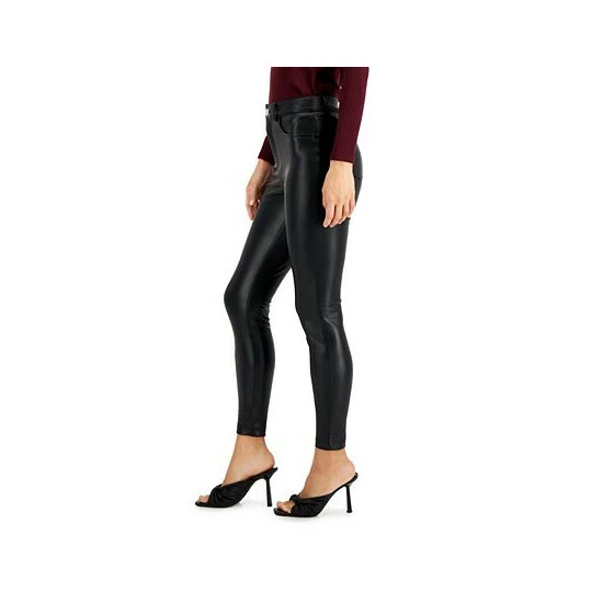 Budget โจ INC International Concepts Petite Faux-Leather Skinny Pants, Created For Macy's Deep Black ๐คฉ 5 Budget โจ INC International Concepts Petite Faux-Leather Skinny Pants, Created For Macy's Deep Black ๐คฉ - Image 3