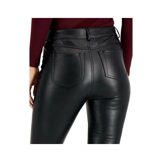 Budget โจ INC International Concepts Petite Faux-Leather Skinny Pants, Created For Macy's Deep Black ๐คฉ 7 Budget โจ INC International Concepts Petite Faux-Leather Skinny Pants, Created For Macy's Deep Black ๐คฉ - Image 5