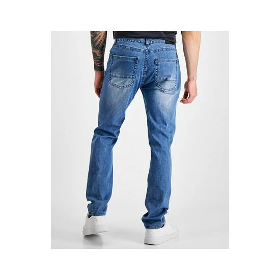 Cheap ๐ INC International Concepts Men's Light Wash Slim Straight ๐ Jeans, Created For Macy's ๐ 4 Cheap ๐ INC International Concepts Men's Light Wash Slim Straight ๐ Jeans, Created For Macy's ๐ - Image 2