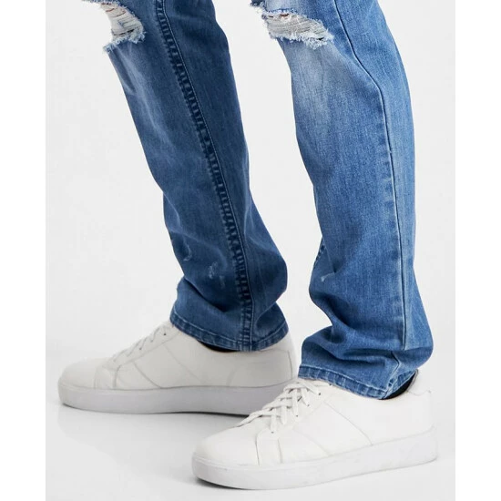 Cheap ๐ INC International Concepts Men's Light Wash Slim Straight ๐ Jeans, Created For Macy's ๐ 6 Cheap ๐ INC International Concepts Men's Light Wash Slim Straight ๐ Jeans, Created For Macy's ๐ - Image 4