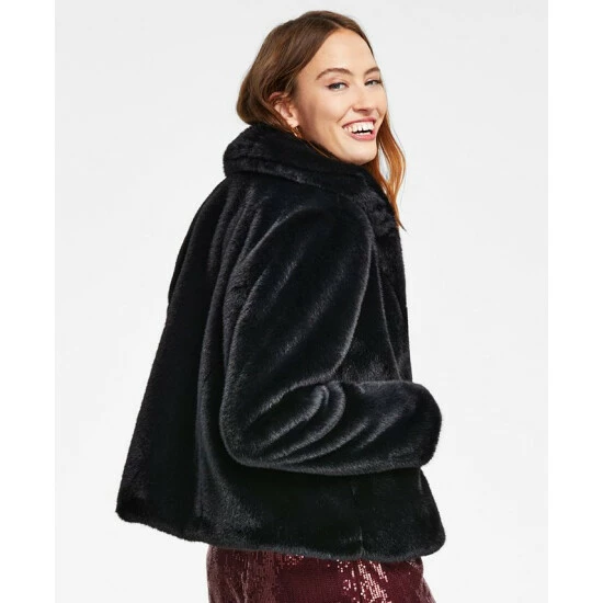 Buy ๐ INC International Concepts ๐ฉ Women's Faux-Fur Jacket, Created For Macy's Deep Black โจ 7 Buy ๐ INC International Concepts ๐ฉ Women's Faux-Fur Jacket, Created For Macy's Deep Black โจ - Image 5
