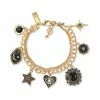 Hot Sale 👏 INC International Concepts Gold-Tone Mixed Stone Color Evil Eye Heart Double-Row Charm Bracelet, Created For Macy's Black ⭐ -Inc International Sales unnamed file 1886